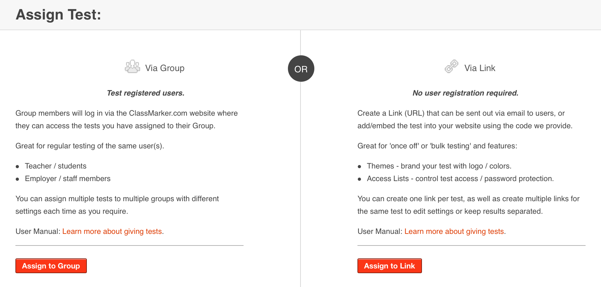 ClassMarker - Best for Educational Quizzes