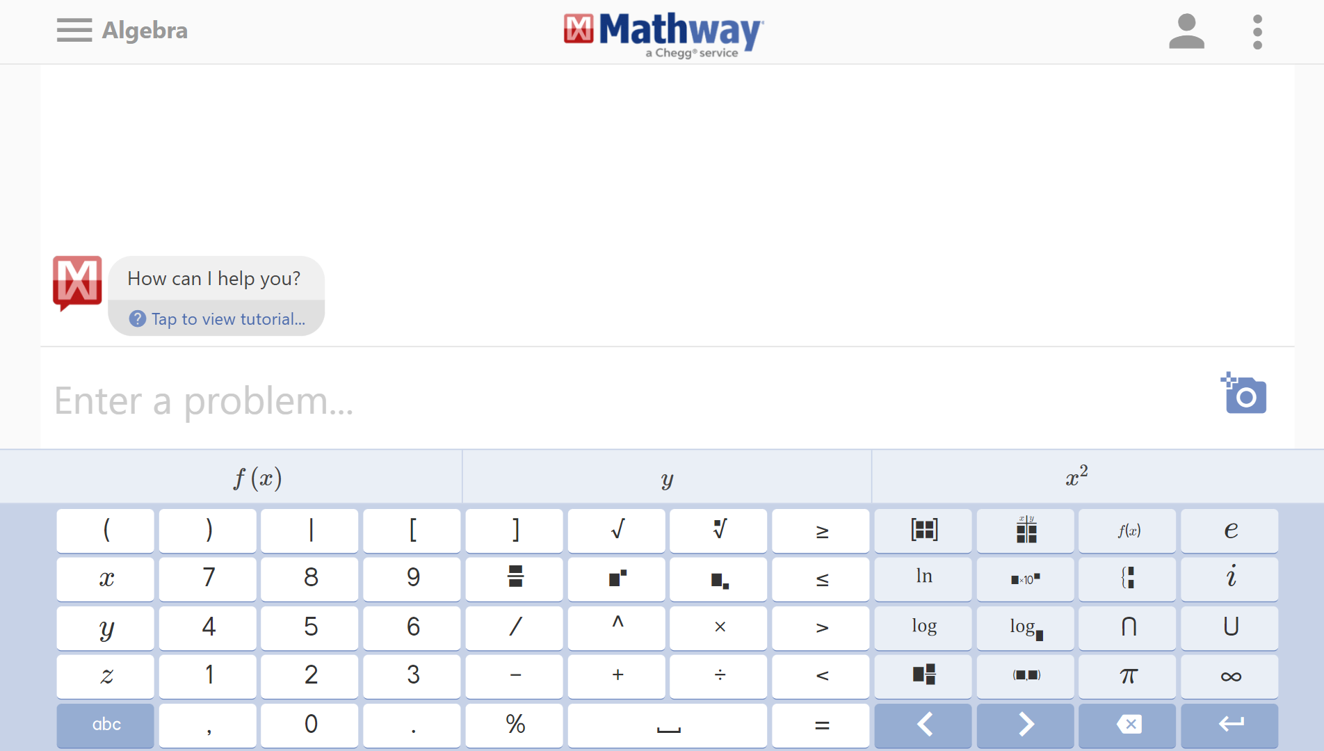 Mathway - Best for Self-Assessment