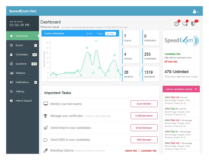 SpeedExam - Best for Large Enterprises