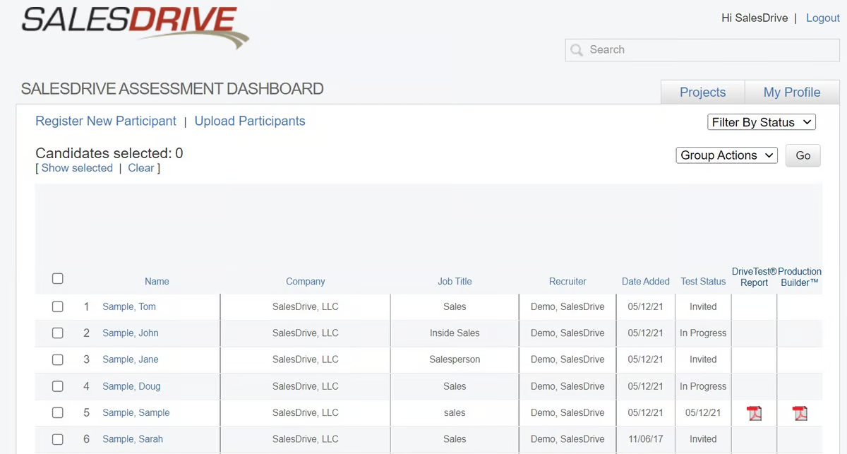 DriveTest by SalesDrive