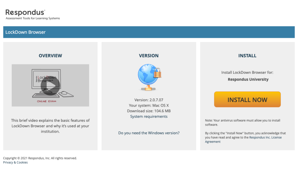 Respondus - Best for Secure, Large-Scale Exams Within Learning Management Systems