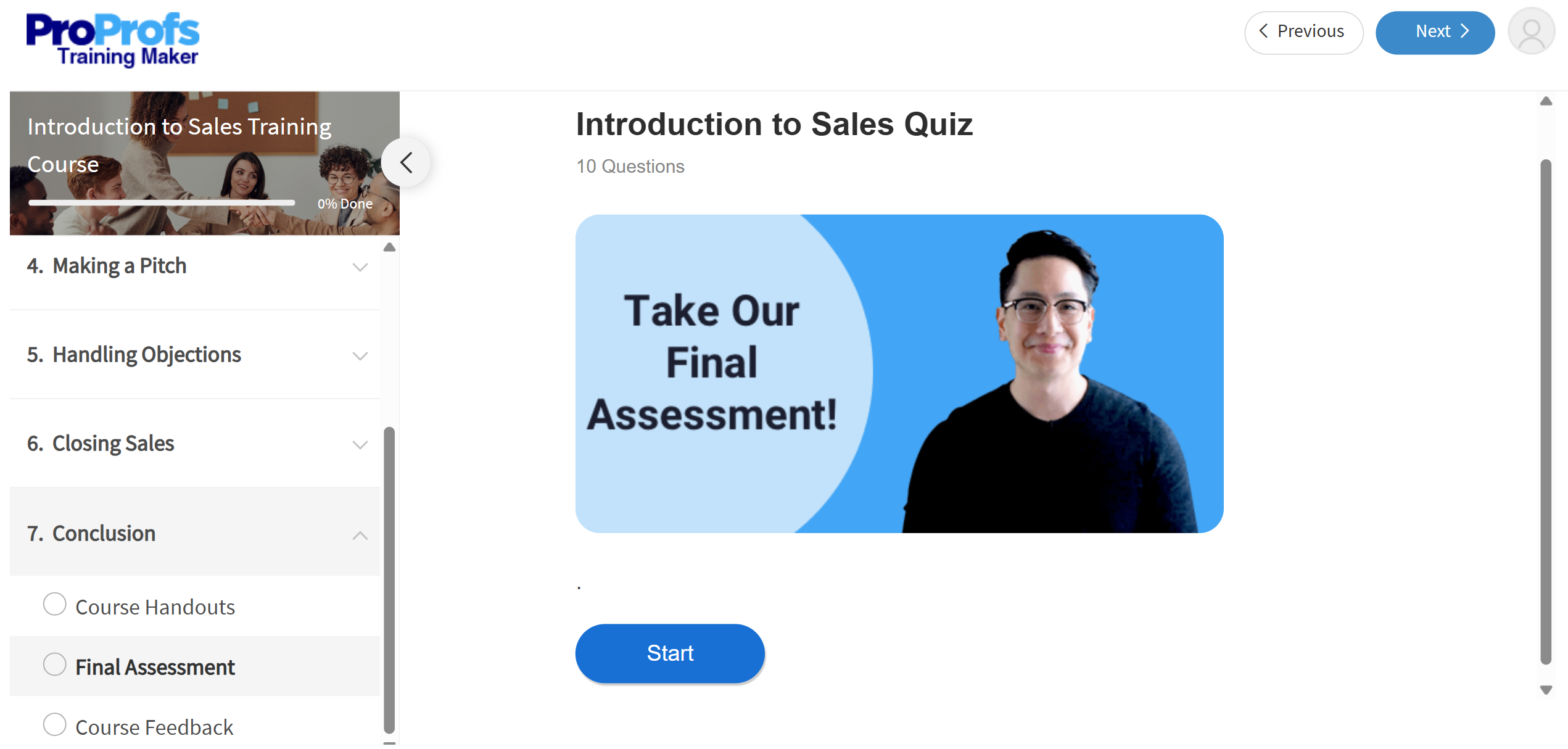 Online Exams Mean in Training