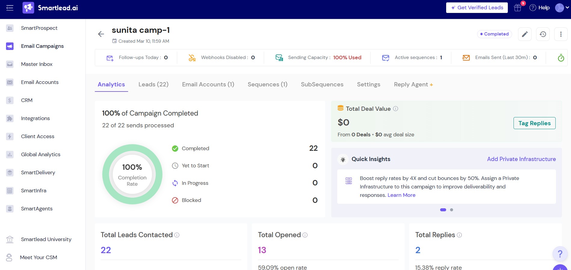 Smartlead &ndash; Best for Cold Email Outreach