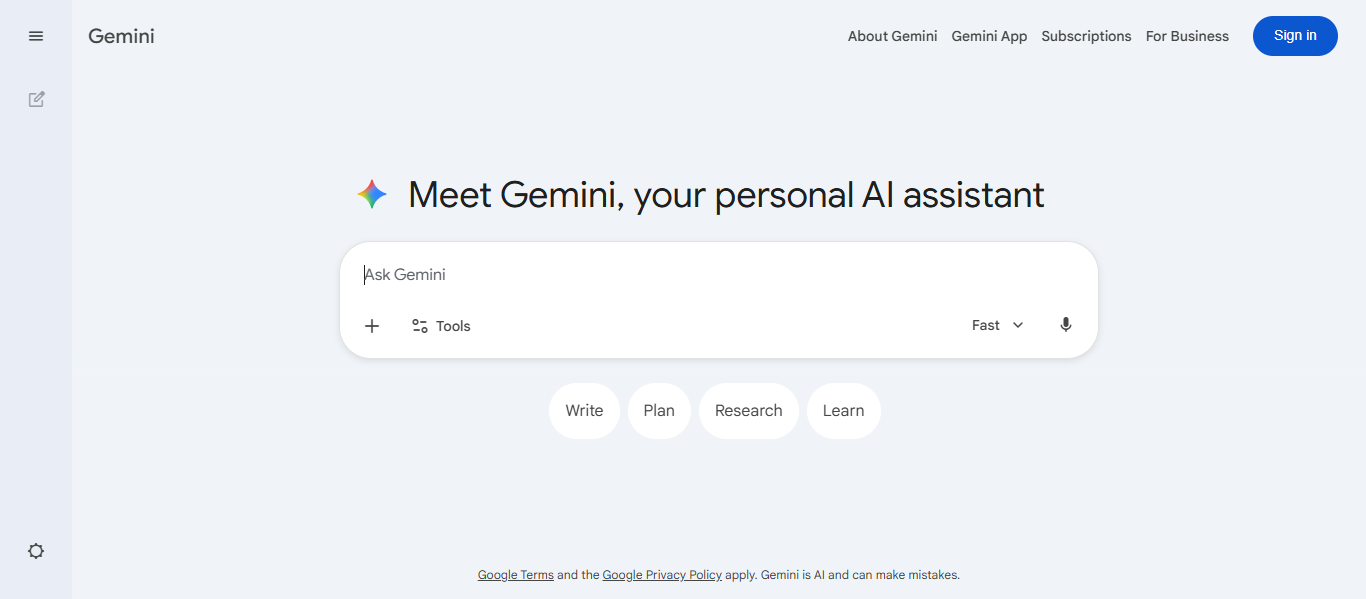 Google Gemini 