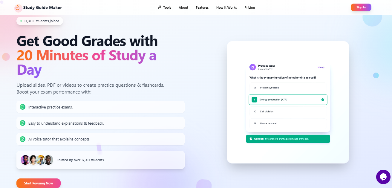 Study Guide Maker