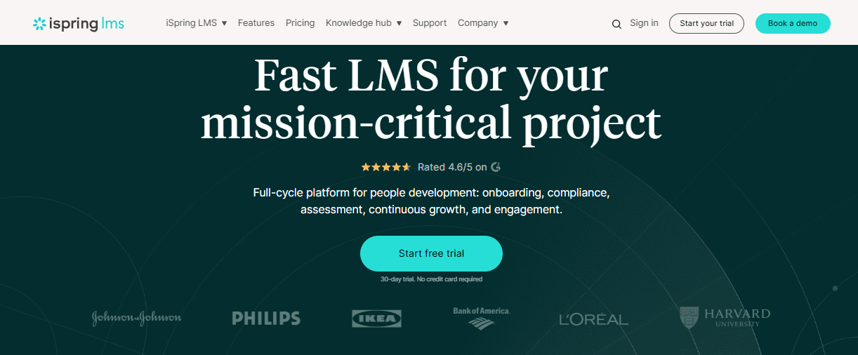 iSpring LMS