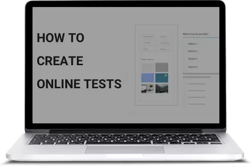 How to create online tests