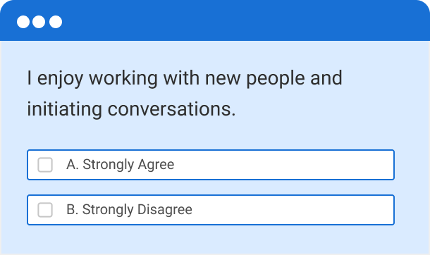 Create a Psychometric Test