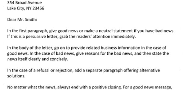 End A Business Letter from www.proprofs.com