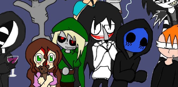 Jeff the Killer (lost unedited image of Creepypasta character