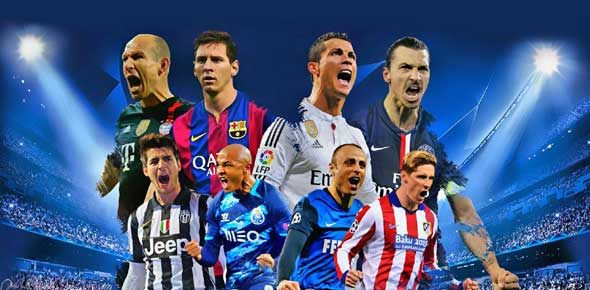 Quiz de Futebol Versão Champions League