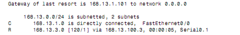 Quiz on CCENT/CCNA ICND2 CHAPT. 4 & 5