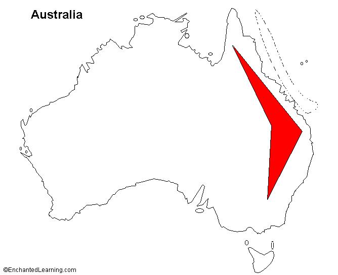 Australia Map And Physical Geography Quiz