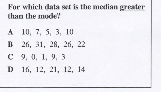Algebra 2 benchmark test