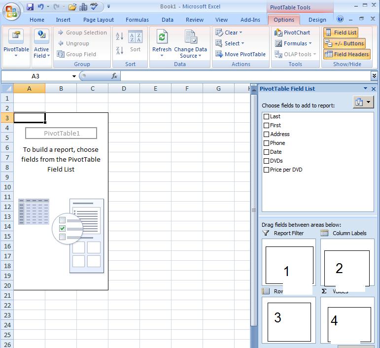 Microsoft Excel 2007 Analysis Trivia Quiz - Quiz