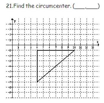 4.7 Preap Geometry Special Segments And Points Of Concurrency - Quiz