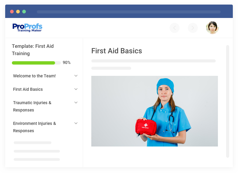 First Aid Training Course Template